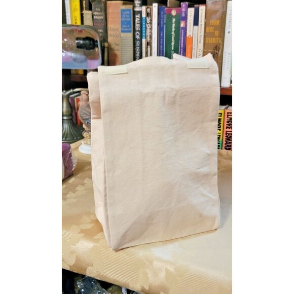 Mary Engelbreit Thick Canvas Lunch Bag LUNCHBOX Tote Velco Closure New Unused - Picture 6 of 13